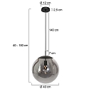 Steinhauer Steinhauer Pendelleuchte 1-fl. 