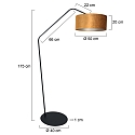 anne light & home Anne Light Stehleuchte 1-fl. 