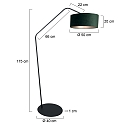 anne light & home Anne Light Stehleuchte 1-fl. 