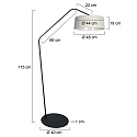 anne light & home Anne Light Stehleuchte 1-fl. 