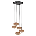 Mexlite Mexlite Pendelleuchte 5-fl. 