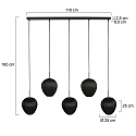 Mexlite Mexlite Pendelleuchte 5-fl. 