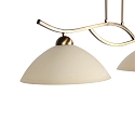 Steinhauer pendant luminaire ANTHEA E27 IP20, dimmable