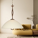 Steinhauer pendant luminaire ANTHEA E27 IP20, dimmable
