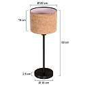 Mexlite Mexlite Tischleuchte 1-fl. 