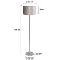Mexlite Mexlite Stehleuchte 1-fl. 