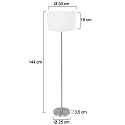 Mexlite Mexlite Stehleuchte 1-fl. 