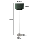 Mexlite Mexlite Stehleuchte 1-fl. 
