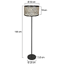 Mexlite Mexlite Stehleuchte 1-fl. 