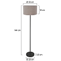 Mexlite Mexlite Stehleuchte 1-fl. 