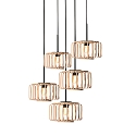 Mexlite Mexlite Pendelleuchte 5-fl. 