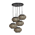 Mexlite Mexlite Pendelleuchte 5-fl. 