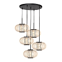 anne light & home Mexlite Pendelleuchte 5-fl. 