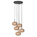 anne light & home Mexlite Pendelleuchte 5-fl. 