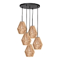 anne light & home Mexlite Pendelleuchte 5-fl. 