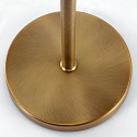 Mexlite Floor lamp KARL, 1 flame, bronze
