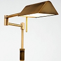 Mexlite Floor lamp KARL, 1 flame, bronze