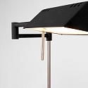 Mexlite Mexlite Floor lamp KARL, 1 flame, black