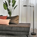 Mexlite Mexlite Floor lamp KARL, 1 flame, black