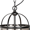 Steinhauer pendant luminaire PIMPERNEL 2 flames E14 IP20, black dimmable