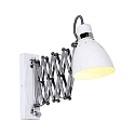 Steinhauer Steinhauer Wall luminaire SPRING, 1 flame, white