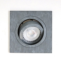 Einbauleuchte P�LITE SPOT, IP20, eckig, 10x10cm, GU10 max. 40W,  schwenkbar