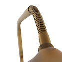 Mexlite Floor lamp BIRON, 1 flame, bronze