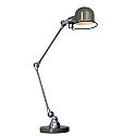 Mexlite Table lamp DAVIN, 1 flame, reflector, green