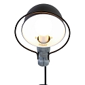 Mexlite Mexlite Wall luminaire DAVIN, 1 flame, reflector, black