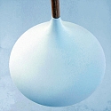 Mexlite Pendelleuchte BJORR, � 33cm, E27, wei� matt / buche natur