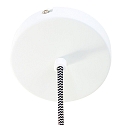 Mexlite Pendelleuchte BJORR, � 33cm, E27, wei� matt / buche natur