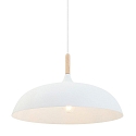 Mexlite Pendant luminaire BJORR, 1 flame, 45cm, white