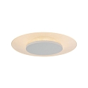 Steinhauer LED Wand- und Deckenleuchte LIDO, IP20, � 28cm, indirekt, mit Loch-Diffusor, 12W 2700K 1100lm, dimmbar, wei� matt