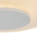 Steinhauer LED Wand- und Deckenleuchte LIDO, IP20, � 28cm, indirekt, mit Loch-Diffusor, 12W 2700K 1100lm, dimmbar, wei� matt