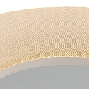 Steinhauer ceiling luminaire LIDO round, medium, indirect, perforated IP20, white matt dimmable