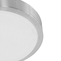 outdoor ceiling luminaire GALAXY cylindrical, medium, switchable IP44, steel brushed 