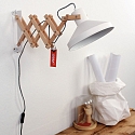 anne light & home AN Wall luminaire WOODY, 1 flame, beech