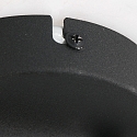 Aufbau-Strahlerleiste NATASJA, 3-flammig, inkl. 3x GU10 LED 7W 2200-2700K 480lm (D2W), dreh- und neigbar, stahl geb�rstet