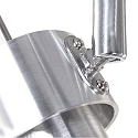 Steinhauer Strahler-Rondell NATASJA, 3-flammig, inkl. 3x GU10 LED 7W 2200-2700K 480lm (Dim To Warm), dreh- und neigbar, stahl geb�rstet