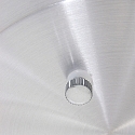 Steinhauer Strahler-Rondell NATASJA, 3-flammig, inkl. 3x GU10 LED 7W 2200-2700K 480lm (Dim To Warm), dreh- und neigbar, stahl geb�rstet