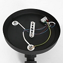 Strahler-Rondell NATASJA, 3-flammig, inkl. 3x GU10 LED 7W 2200-2700K 480lm (Dim To Warm), dreh- und neigbar, stahl geb�rstet
