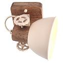 Mexlite ceiling luminaire GEARWOOD E27 IP20, dimmable