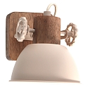 Mexlite ceiling luminaire GEARWOOD E27 IP20, dimmable