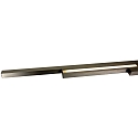LED Pendelleuchte ZELENA, Up/Down, 80-140cm (ausziehbar), 40W 2200-4000K (CCT) 3200+800lm, mit Touch-Dimmer, stahl geb�rstet