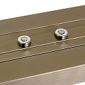LED Pendelleuchte ZELENA, Up/Down, 80-140cm (ausziehbar), 40W 2200-4000K (CCT) 3200+800lm, mit Touch-Dimmer, stahl geb�rstet