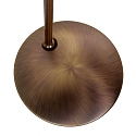Steinhauer Floor lamp ZODIAC LED, 2 flames, with reading arm adjustable, bronze