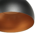 Steinhauer Anne Light Schirm K1059SS Schwarz/Gold Ø:30cm h:20cm