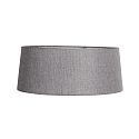 anne light & home Anne Light Schirm K2010RS Leinen Grau ø: 47/43cm h: 19cm
