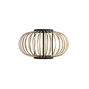 anne light & home Anne Light Schirm K2019BS Holz h:18cm ø:31cm