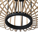 anne light & home Anne Light Schirm K2019BS Holz h:18cm ø:31cm